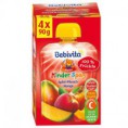 Bebivita svačinka 4x90g - jablko, broskev, mango